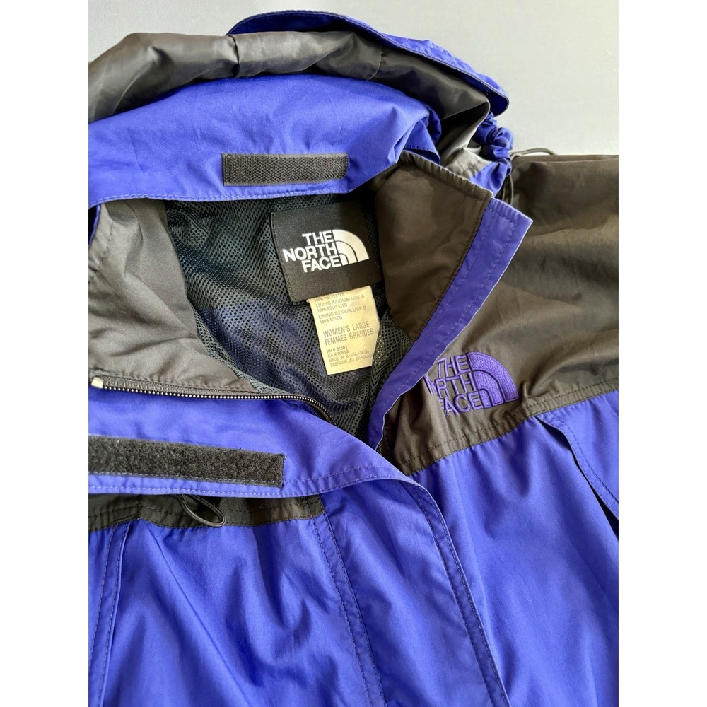 Vintage North Face Women's Jacket Size Large – Fold-Away Hood Ski 90s